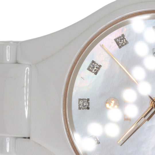 RADO Watches Mechanical Automatic 561.0244.3 ceramic white True 12P Diamond White shell dial