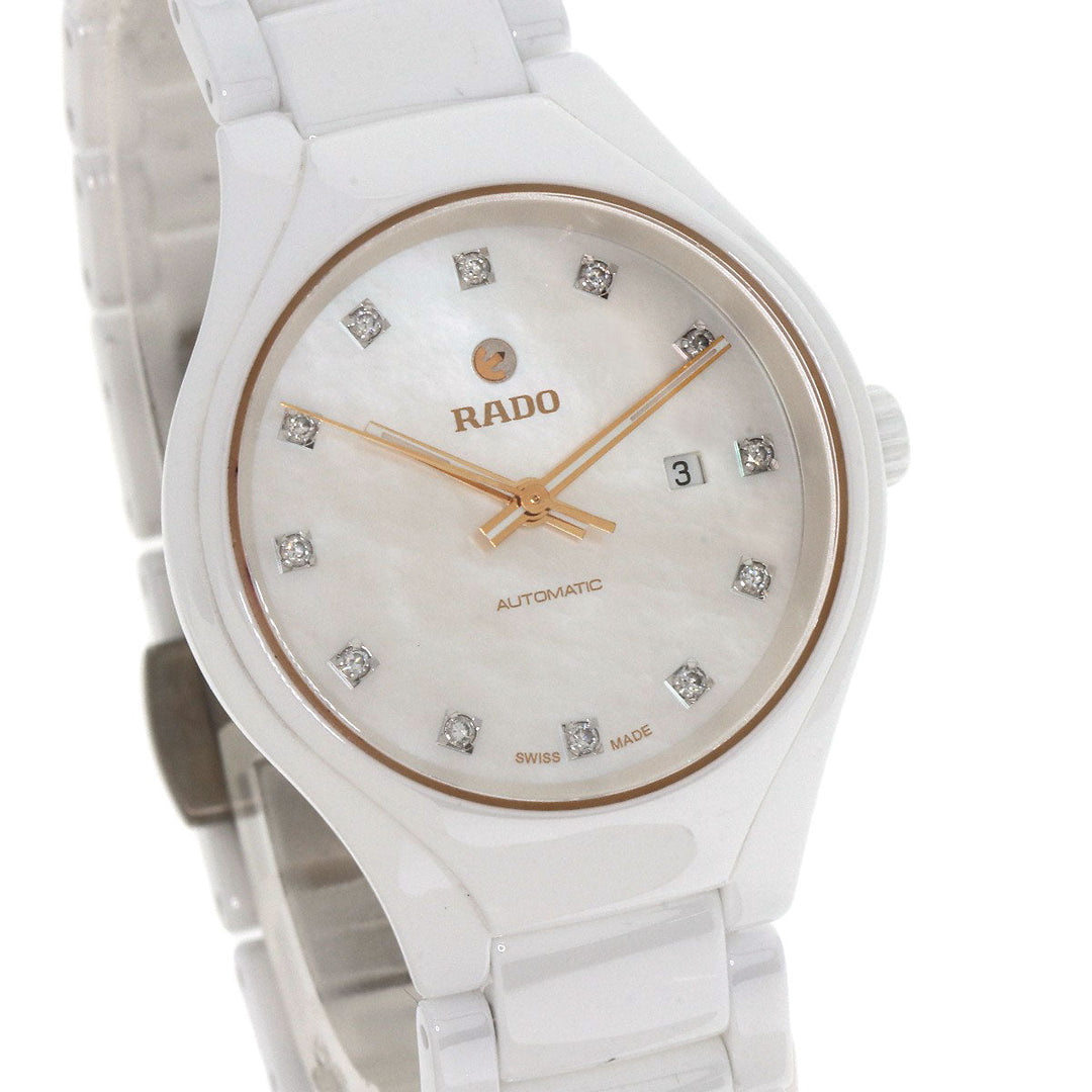 RADO Watches Mechanical Automatic 561.0244.3 ceramic white True 12P Diamond White shell dial