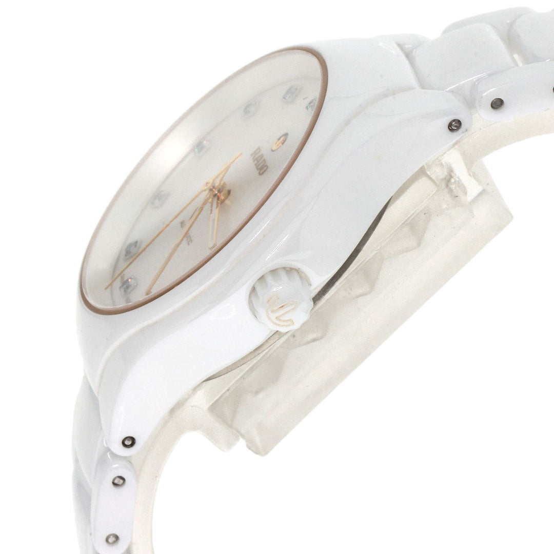 RADO Watches Mechanical Automatic 561.0244.3 ceramic white True 12P Diamond White shell dial
