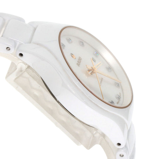 RADO Watches Mechanical Automatic 561.0244.3 ceramic white True 12P Diamond White shell dial