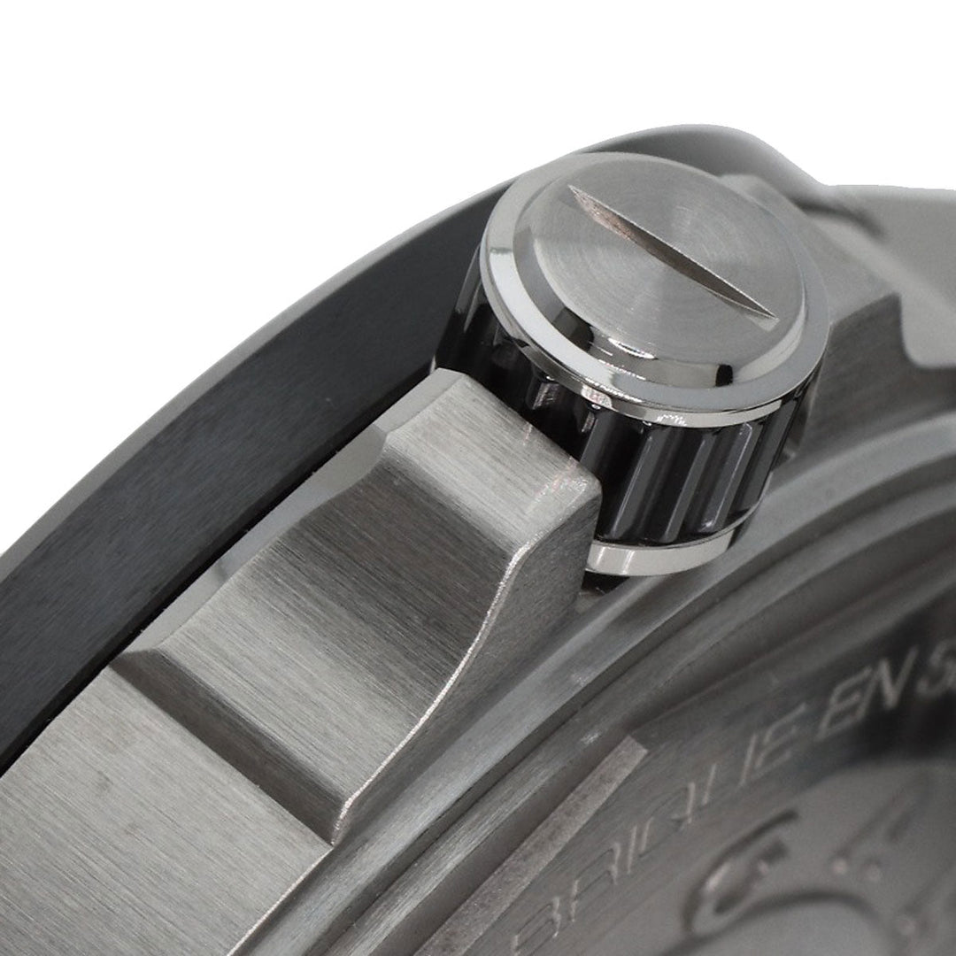 BVLGARI Watches Mechanical Automatic DG42SC Stainless Steel, Rubber, Ceramic Silver Diagono ceramic black dial mens Used Authentic
