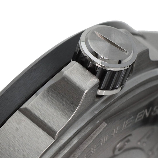 BVLGARI Watches Mechanical Automatic DG42SC Stainless Steel, Rubber, Ceramic Silver Diagono ceramic black dial mens Used Authentic