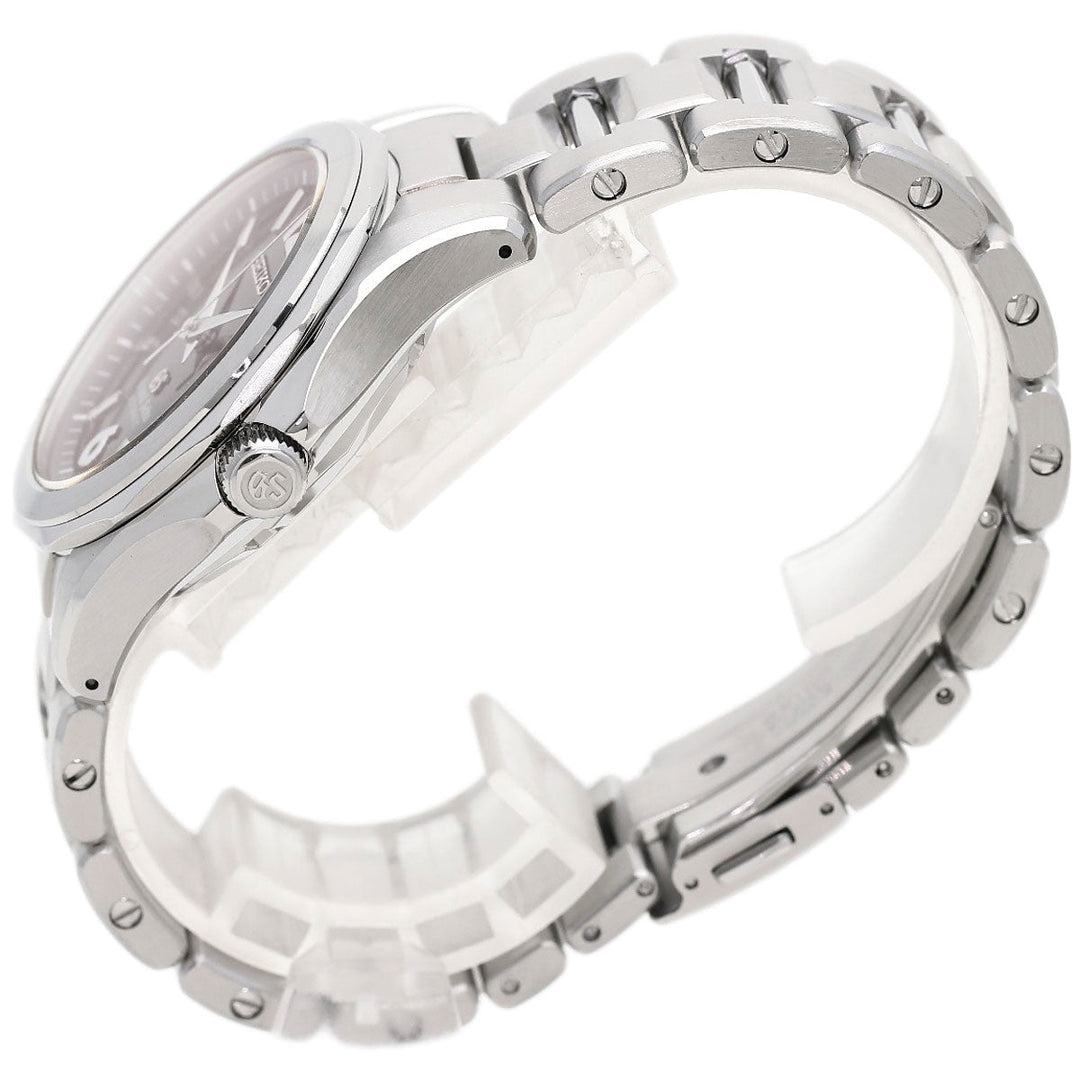 SEIKO Watches Mechanical Automatic SBGR019 9S55-0050 Stainless Steel Silver Grand Seiko Mechanical Date black dial