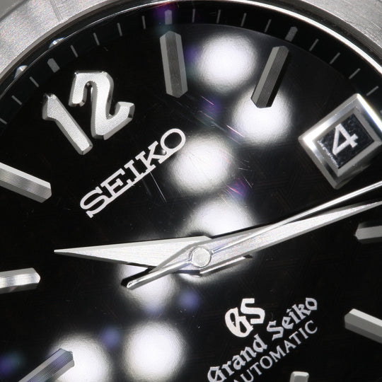 SEIKO Watches Mechanical Automatic SBGR019 9S55-0050 Stainless Steel Silver Grand Seiko Mechanical Date black dial