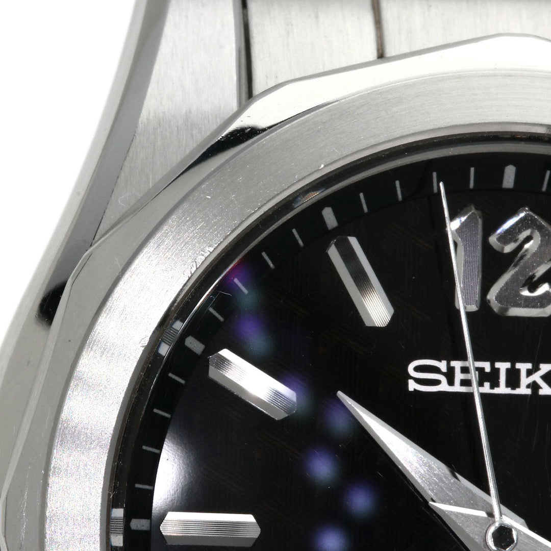 SEIKO Watches Mechanical Automatic SBGR019 9S55-0050 Stainless Steel Silver Grand Seiko Mechanical Date black dial