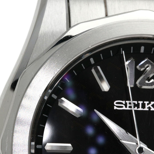 SEIKO Watches Mechanical Automatic SBGR019 9S55-0050 Stainless Steel Silver Grand Seiko Mechanical Date black dial