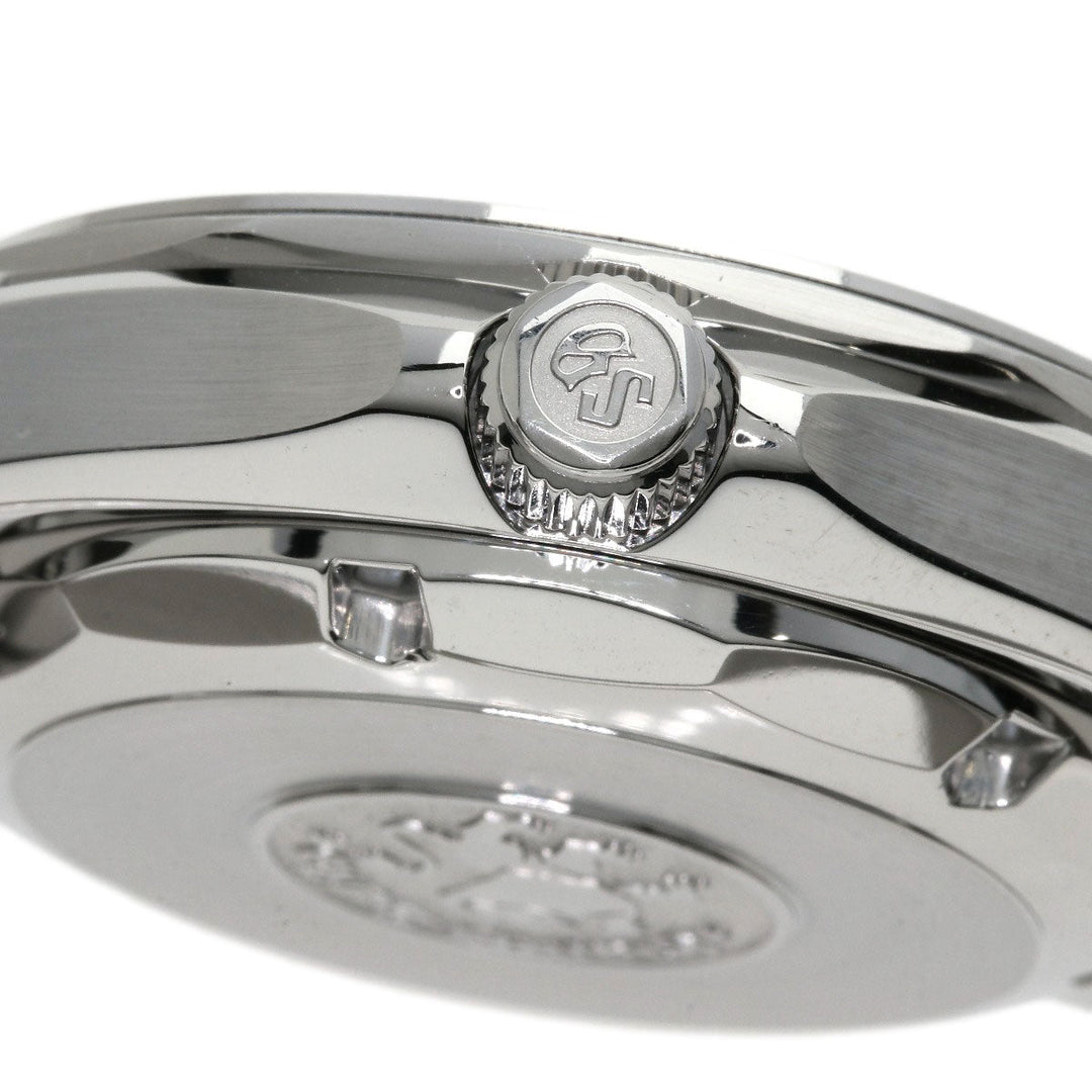 SEIKO Watches Mechanical Automatic SBGR019 9S55-0050 Stainless Steel Silver Grand Seiko Mechanical Date black dial