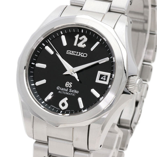 SEIKO Watches Mechanical Automatic SBGR019 9S55-0050 Stainless Steel Silver Grand Seiko Mechanical Date black dial