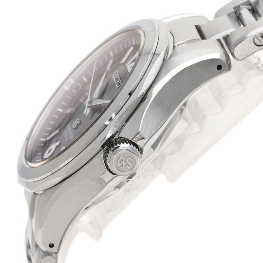 SEIKO Watches Mechanical Automatic SBGR019 9S55-0050 Stainless Steel Silver Grand Seiko Mechanical Date black dial