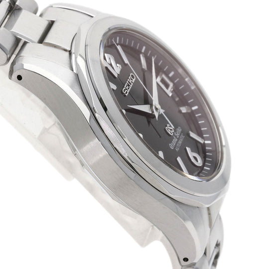 SEIKO Watches Mechanical Automatic SBGR019 9S55-0050 Stainless Steel Silver Grand Seiko Mechanical Date black dial