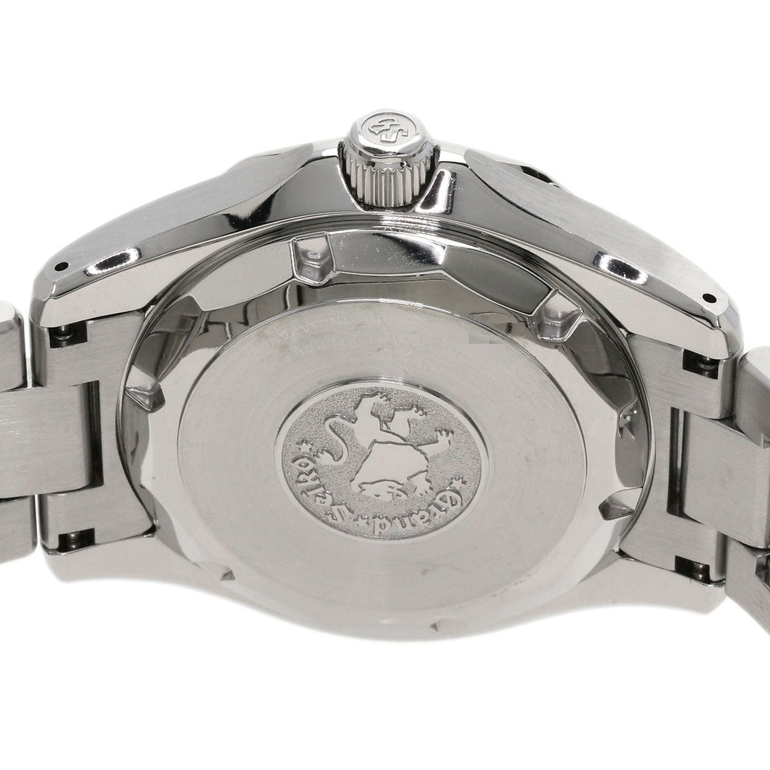 SEIKO Watches Mechanical Automatic SBGR019 9S55-0050 Stainless Steel Silver Grand Seiko Mechanical Date black dial