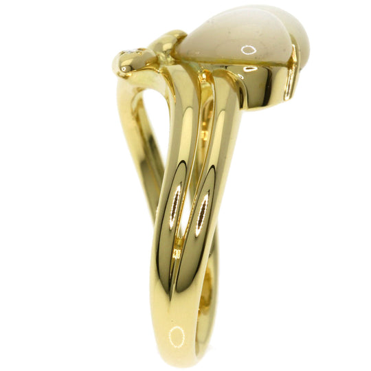 TASAKI Ring 18K Yellow Gold gold White Shell Diamond