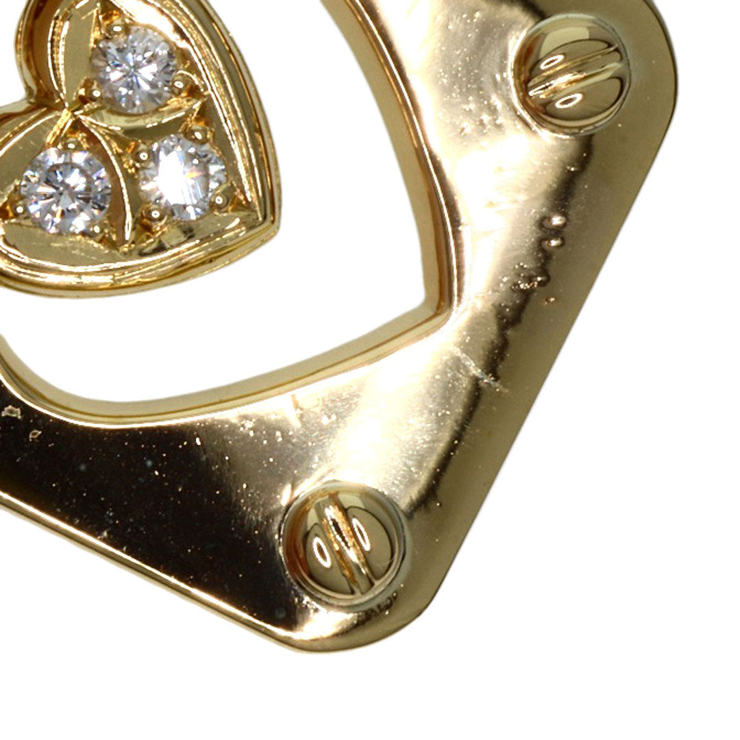 Dior Necklace 18K Yellow Gold gold Heart motif diamond