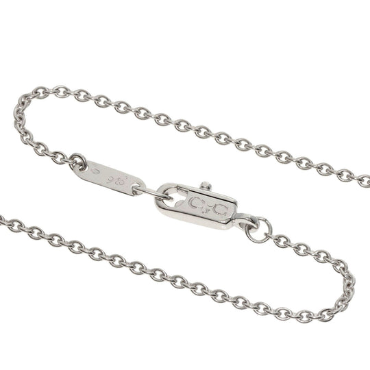 Carrera y Carrera Necklace K18WG Silver Angel heart Women Used Authentic