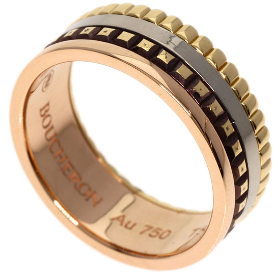 Boucheron Ring Au 750 multicolor Quatre Classic Small #50 T50
