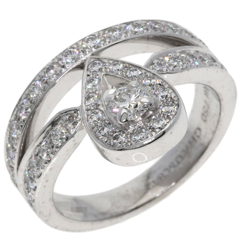 Chaumet Ring K18WG Silver Josephine Tiara Diamond #51