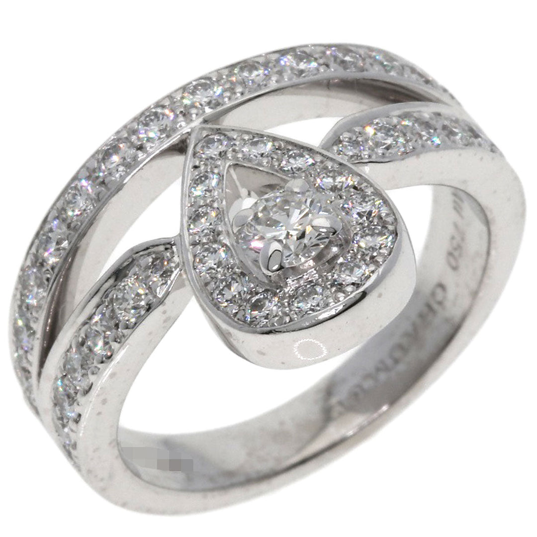 Chaumet Ring K18WG Silver Josephine Tiara Diamond #51