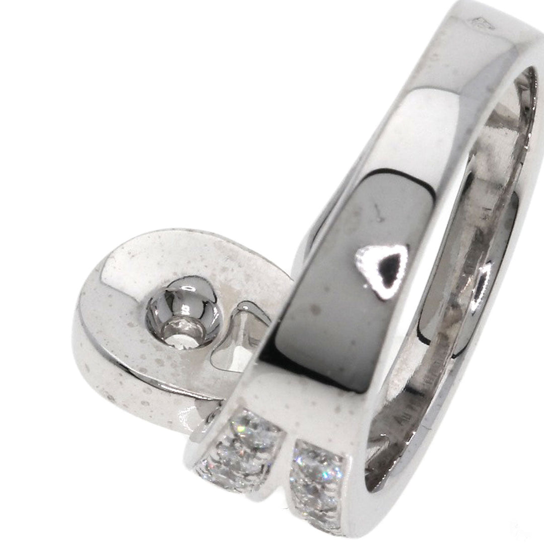 Chaumet Ring K18WG Silver Josephine Tiara Diamond #51