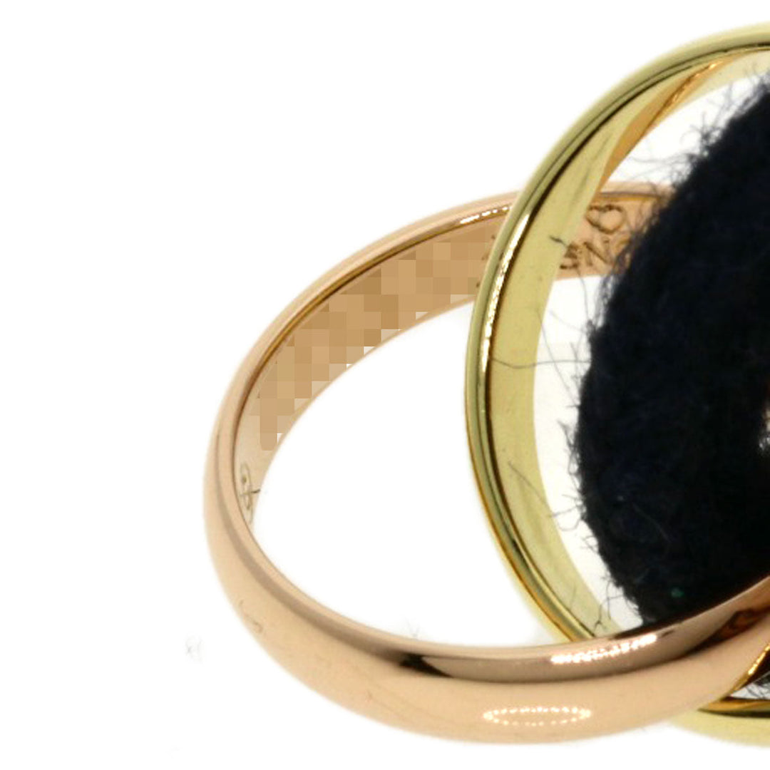 CARTIER bracelet 18K Yellow Gold gold Trinity Cord with 2 spare cords
