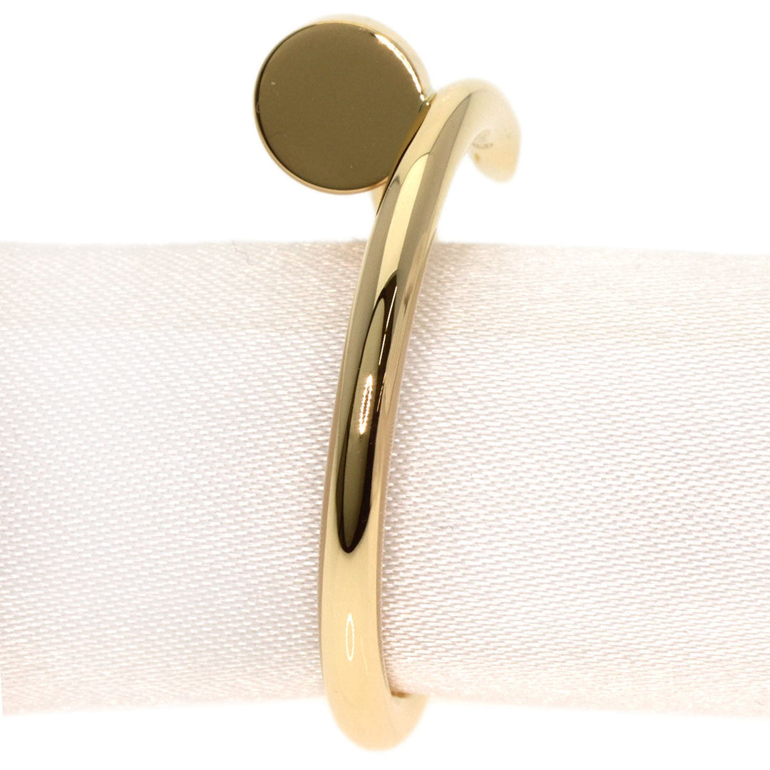 CARTIER Ring 18K Yellow Gold gold Juste Uncre #72 mens Used Authentic