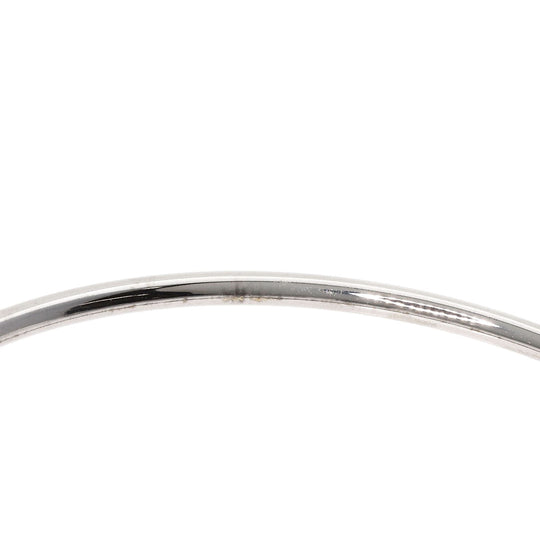 TIFFANY&Co. bracelet K18WG Silver T wire Women Used Authentic