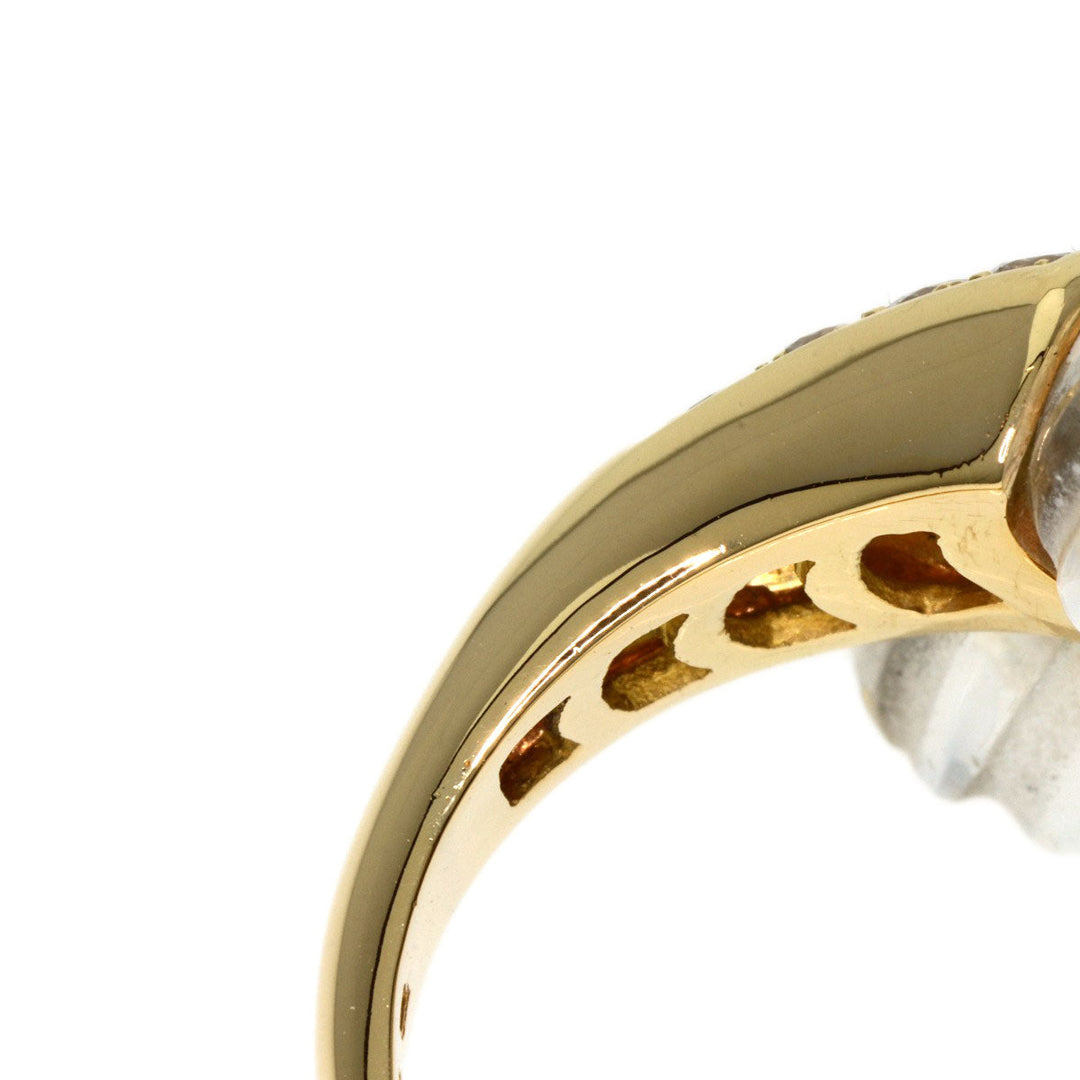Boucheron Ring 18K Yellow Gold gold Rock crystal diamond