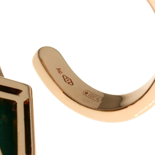 BVLGARI Ring 18K Pink Gold gold BVLGARI BVLGARI Gelati Malachite Diamond #50