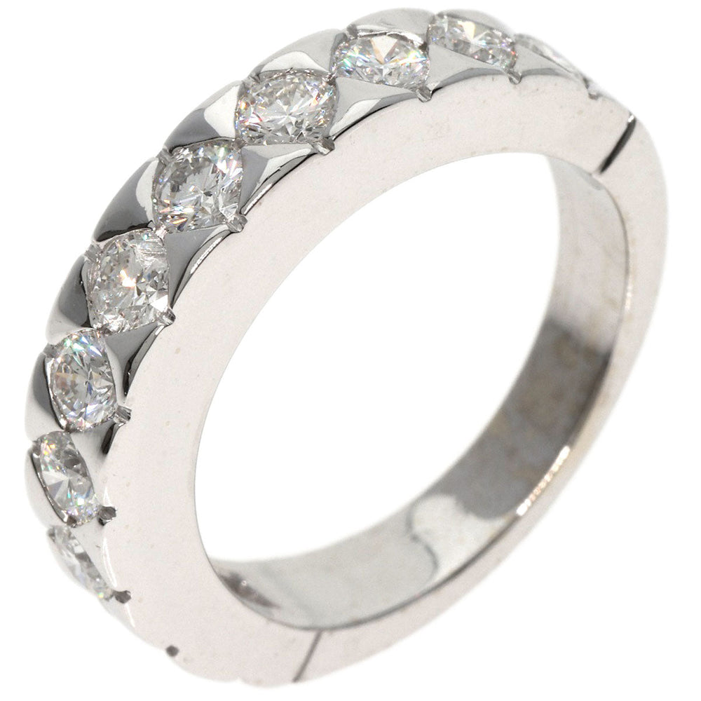 Boucheron Ring K18WG Silver Diamant Diamond
