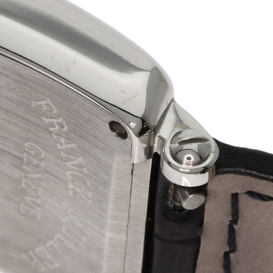 FRANCK MULLER Watches Quartz 902QZ Stainless Steel, Leather Silver Long Island Silver dial Women Used Authentic