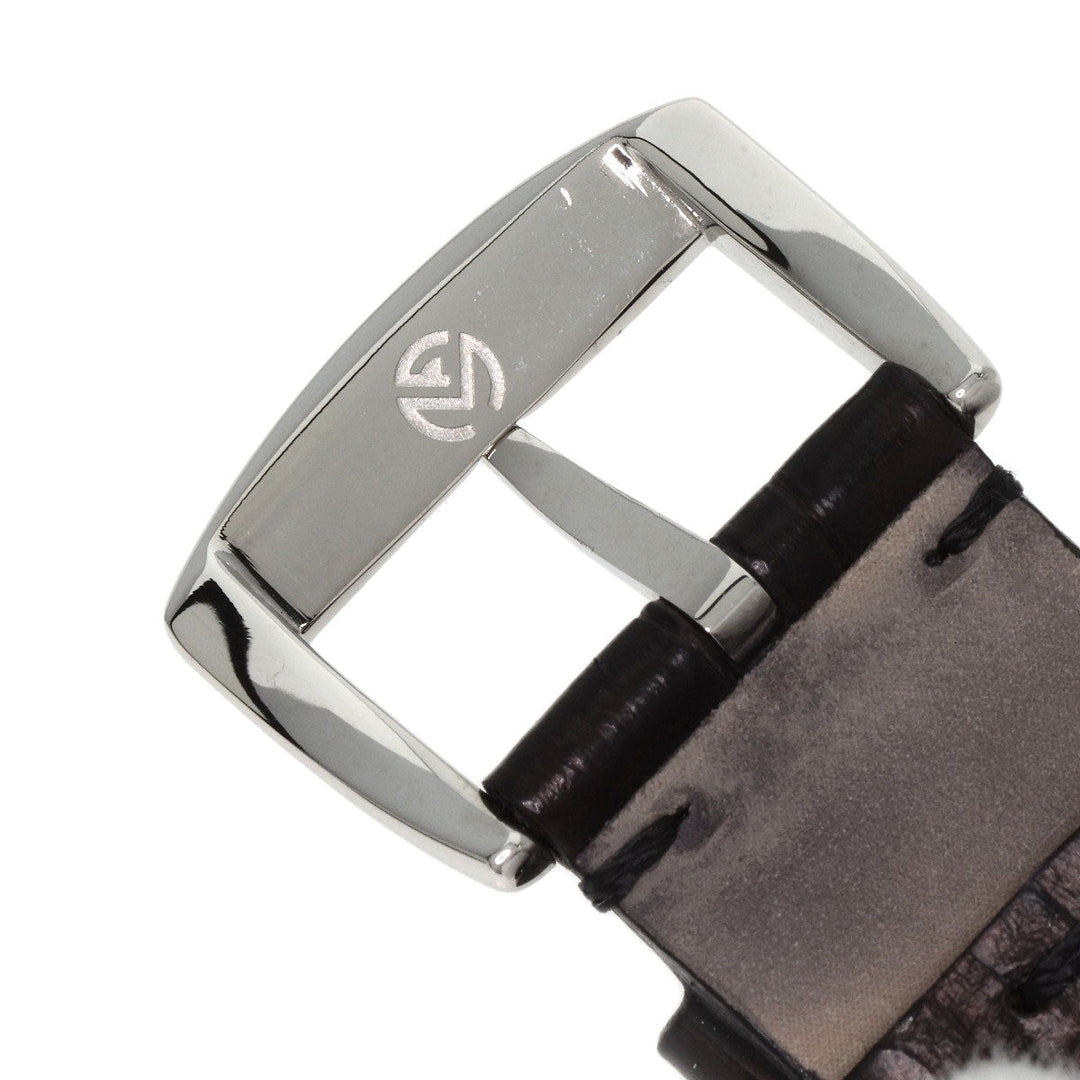 FRANCK MULLER Watches Quartz 902QZ Stainless Steel, Leather Silver Long Island Silver dial Women Used Authentic