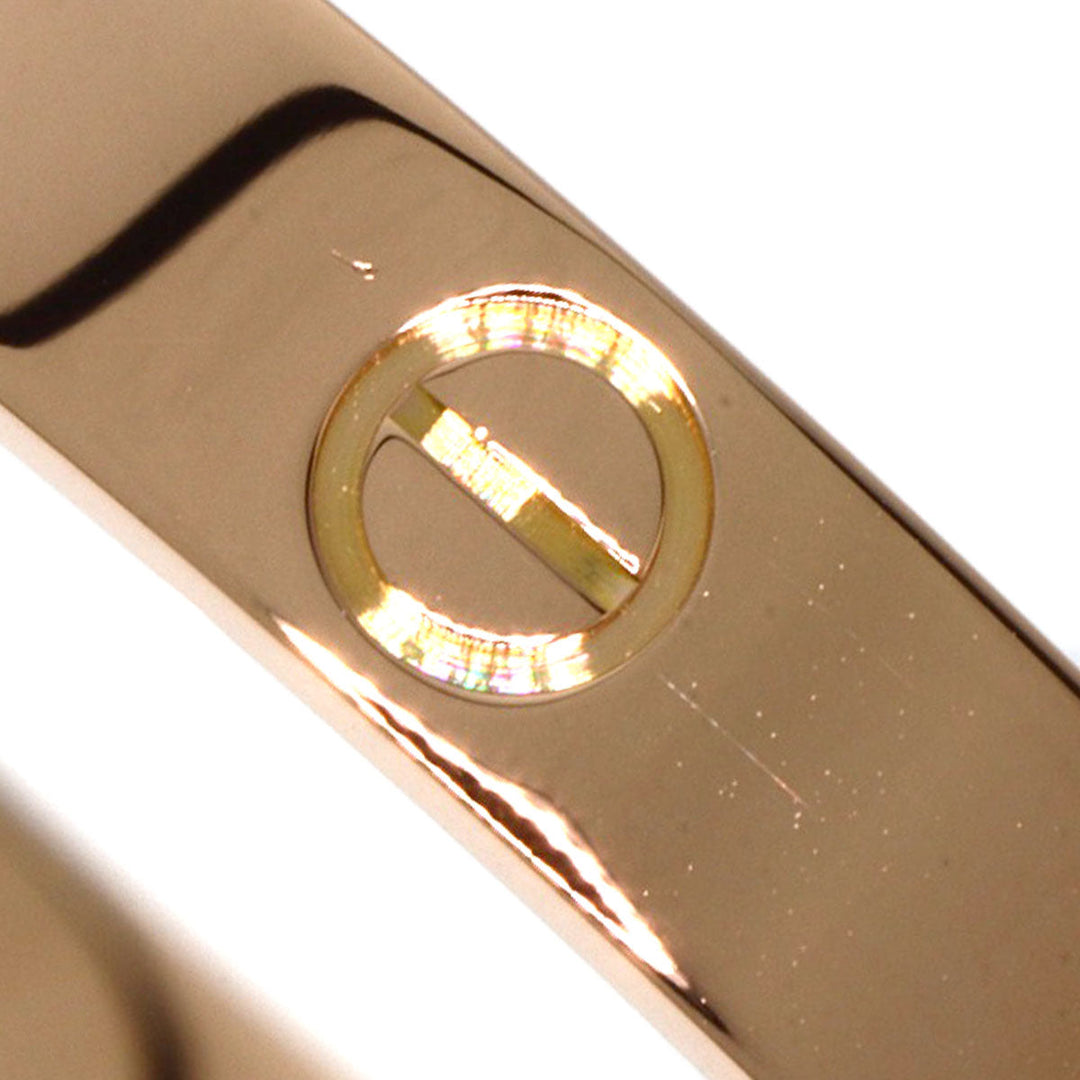 CARTIER bracelet 18K Pink Gold gold Love Breath No Driver #17 Women Used Authentic