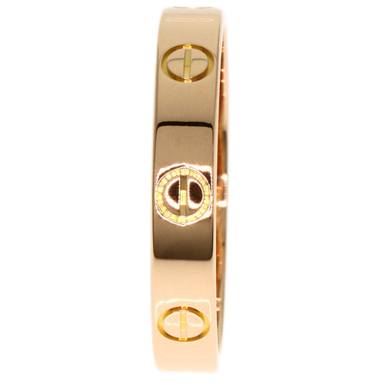 CARTIER Ring 18K Pink Gold gold Mini Love Ring #57