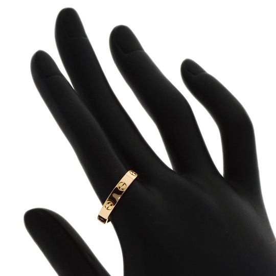 CARTIER Ring 18K Pink Gold gold Mini Love Ring #57