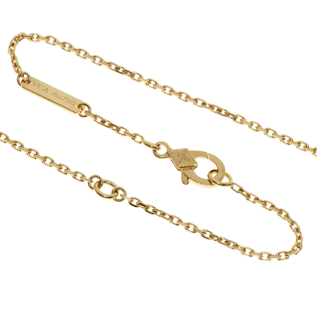 Van Cleef & Arpels Necklace 18K Yellow Gold gold Vintage Alhambra Malachite