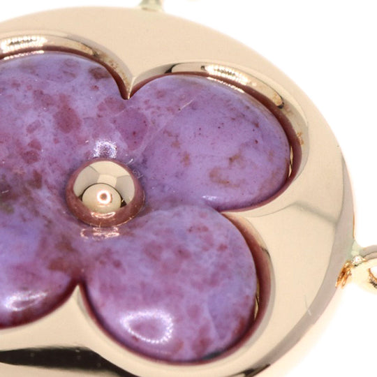 LOUIS VUITTON Necklace 18K Pink Gold gold Sun Blossom 1P Diamond