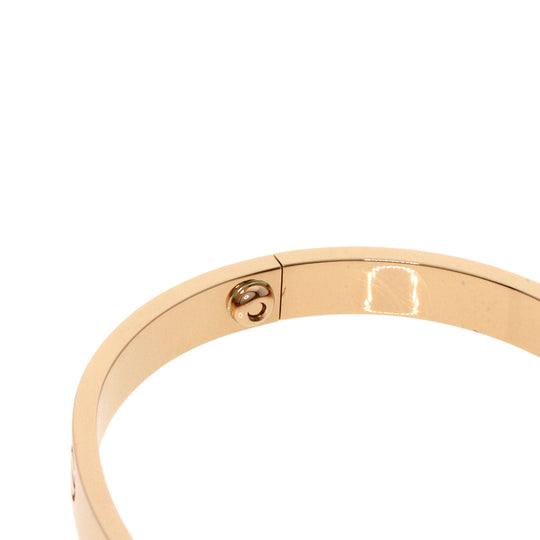 CARTIER bracelet 18K Pink Gold gold Love Breath No Driver #17
