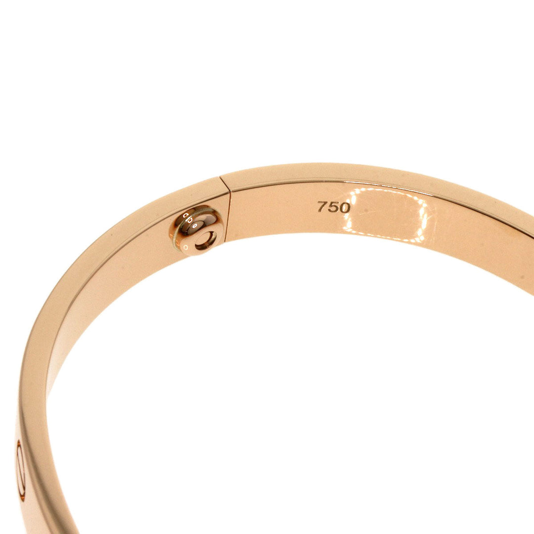 CARTIER bracelet 18K Pink Gold gold Love Breath No Driver #17