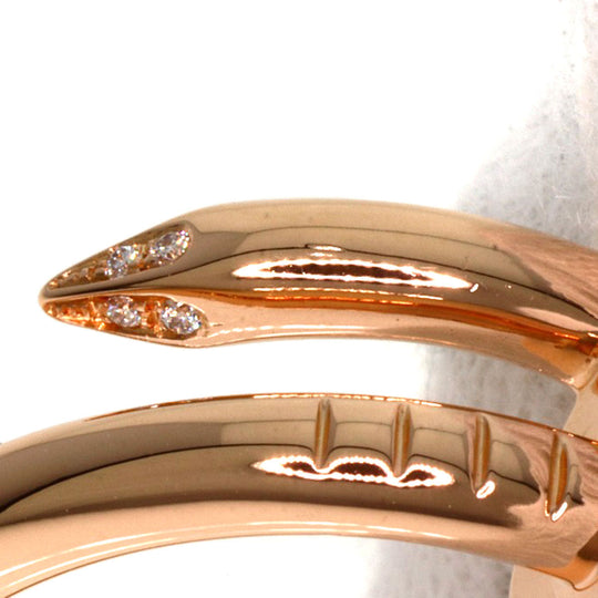 CARTIER Ring 18K Pink Gold gold Juste un Clou Classic Model Diamond #51