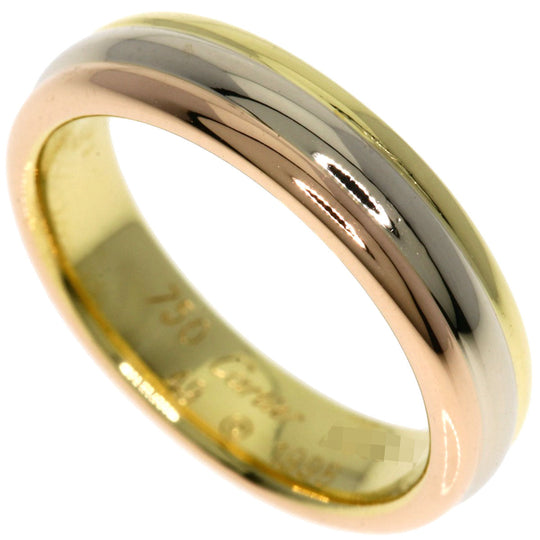 CARTIER Ring 18K Yellow Gold gold Three colors # 49