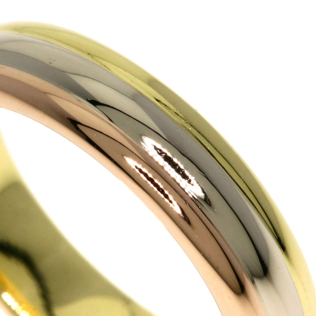CARTIER Ring 18K Yellow Gold gold Three colors # 49