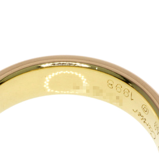 CARTIER Ring 18K Yellow Gold gold Three colors # 49