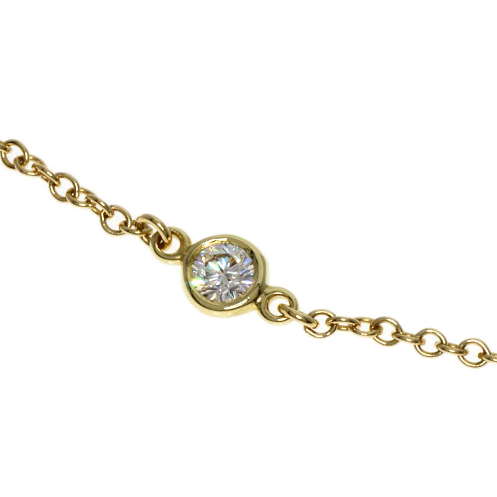 TIFFANY&Co. bracelet 18K Yellow Gold gold By the yard diamond Women Used Authentic