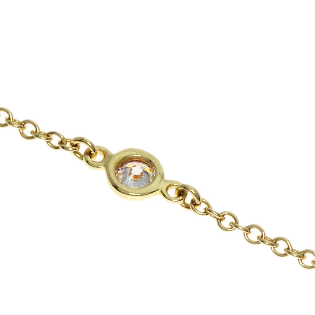 TIFFANY&Co. bracelet 18K Yellow Gold gold By the yard diamond Women Used Authentic