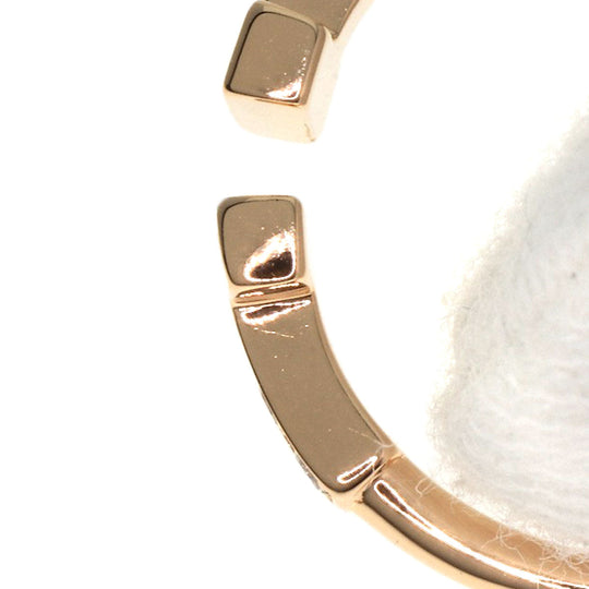 TIFFANY&Co. Ring 18K Pink Gold gold T wire diamond