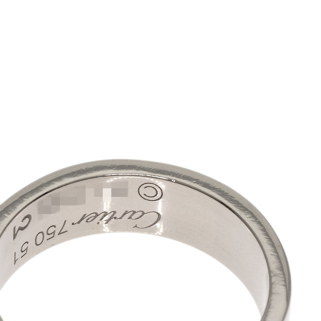 CARTIER Ring K18WG Silver Love Ring #51