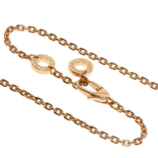 BVLGARI Necklace 18K Pink Gold gold Serpenti Carnelian Diamond