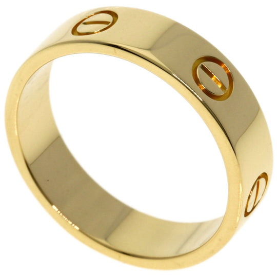 CARTIER Ring 18K Yellow Gold gold Love Ring #64 mens Used Authentic