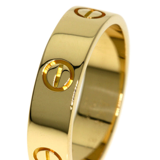 CARTIER Ring 18K Yellow Gold gold Love Ring #64 mens Used Authentic