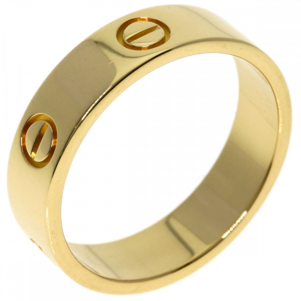 CARTIER Ring 18K Yellow Gold gold Love Ring #64 mens Used Authentic