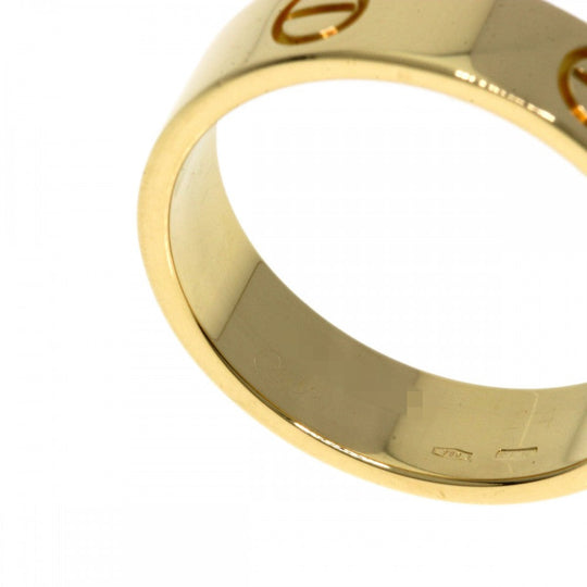 CARTIER Ring 18K Yellow Gold gold Love Ring #64 mens Used Authentic